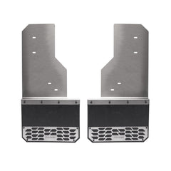 Putco 78408 Mud Skins Solid Brushed Stainless Steel