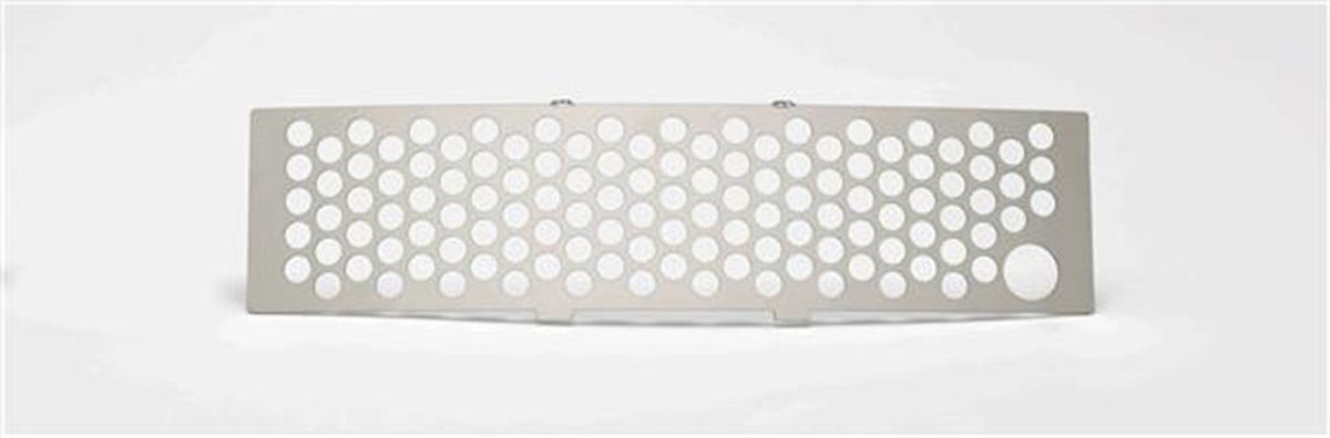 Putco 84182FP EcoBoost Grille Stainless Steel - Punch Design - with heater plug opening