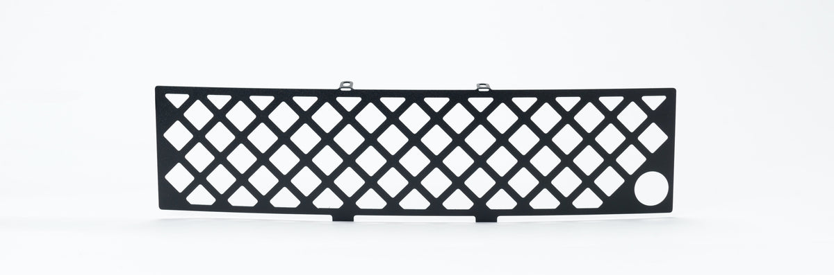 Putco 85182FP EcoBoost Grille Stainless Steel - Black Diamond with Heater Plug opening