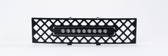Putco 85182L EcoBoost Grille Black Stainless Steel Diamond and 10 inch Luminix Light Bar