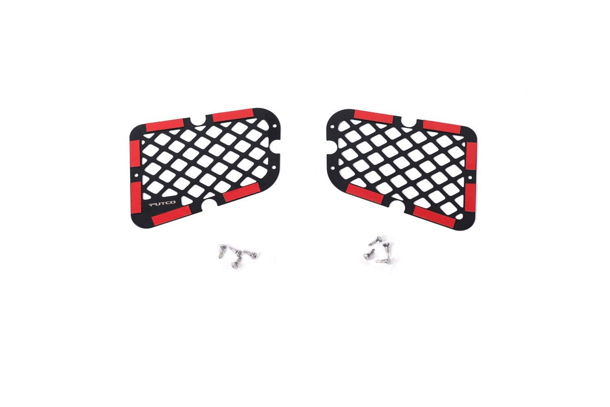 Putco 85197 Front Bumper Grille Inserts (2pc) Steel bumper only