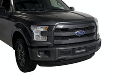 Putco 87160L Stainless Steel Black Bar Design Bumper Insert w/10 inch Luminix Light Bar
