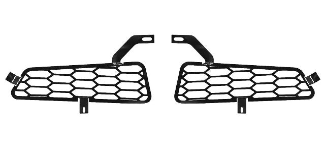 Putco 87168 Hex Style Bumper Grille Inserts Black