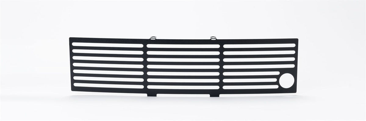 Putco 87182FP EcoBoost Grille Stainless Steel - Black Bar with Heater Plug Opening