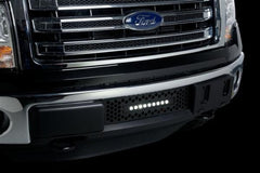Putco 88182L EcoBoost Grille Black Stainless Steel Punch and 10 inch Luminix Light Bar