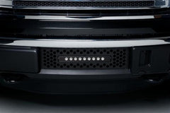 Putco 88182L EcoBoost Grille Black Stainless Steel Punch and 10 inch Luminix Light Bar