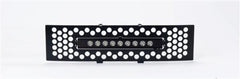 Putco 88182L EcoBoost Grille Black Stainless Steel Punch and 10 inch Luminix Light Bar