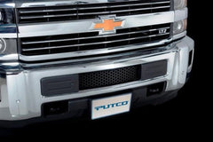 Putco 88195 Stainless Steel Black Punch Design Bumper Grille