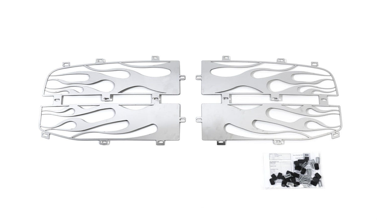 Putco 89156 Flaming Inferno Stainless Steel Grilles
