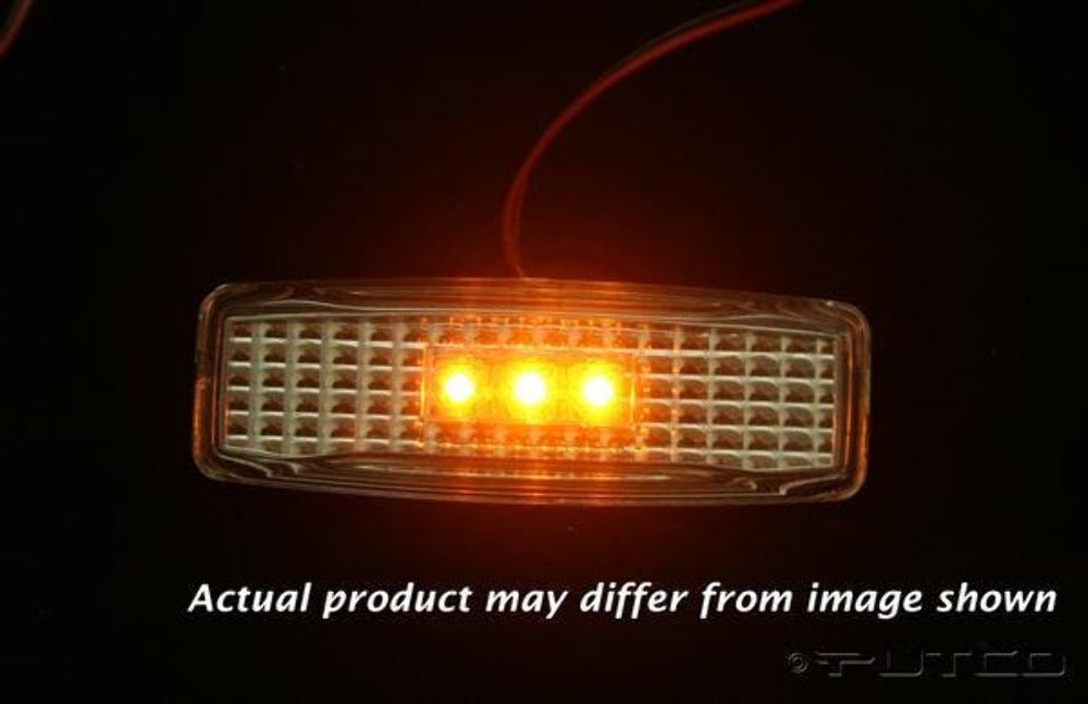 Putco 930032 Fender Marker Lights, Ion Chrome