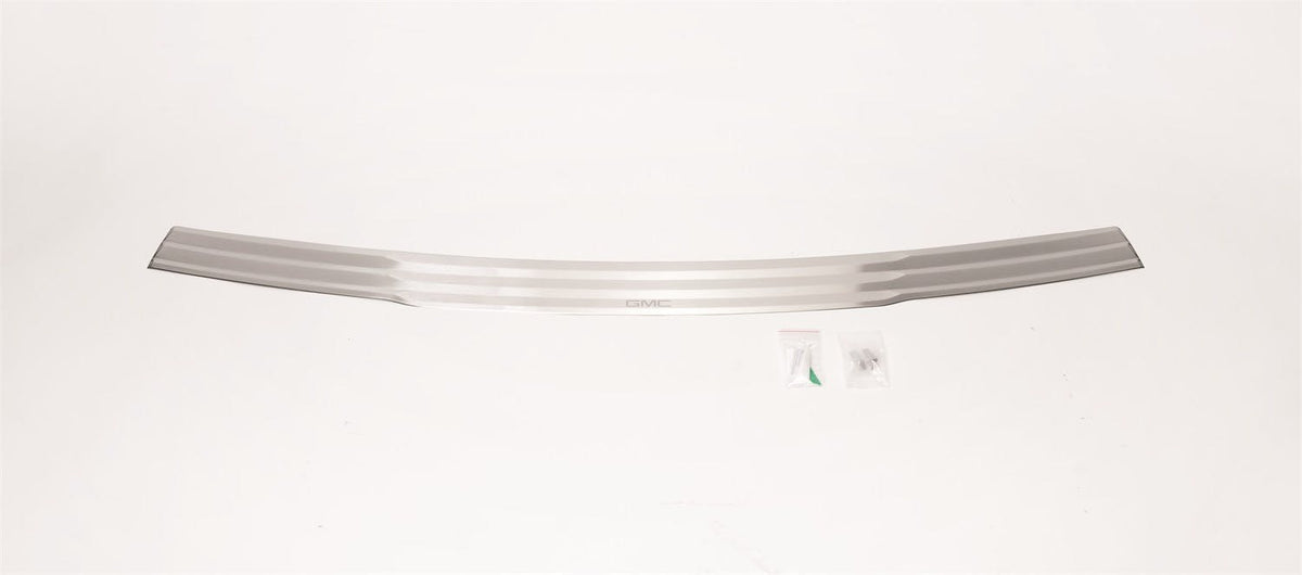 Putco 94101GM-2 Stainless Steel Rear Bumper Cover w/o factory chrome trim