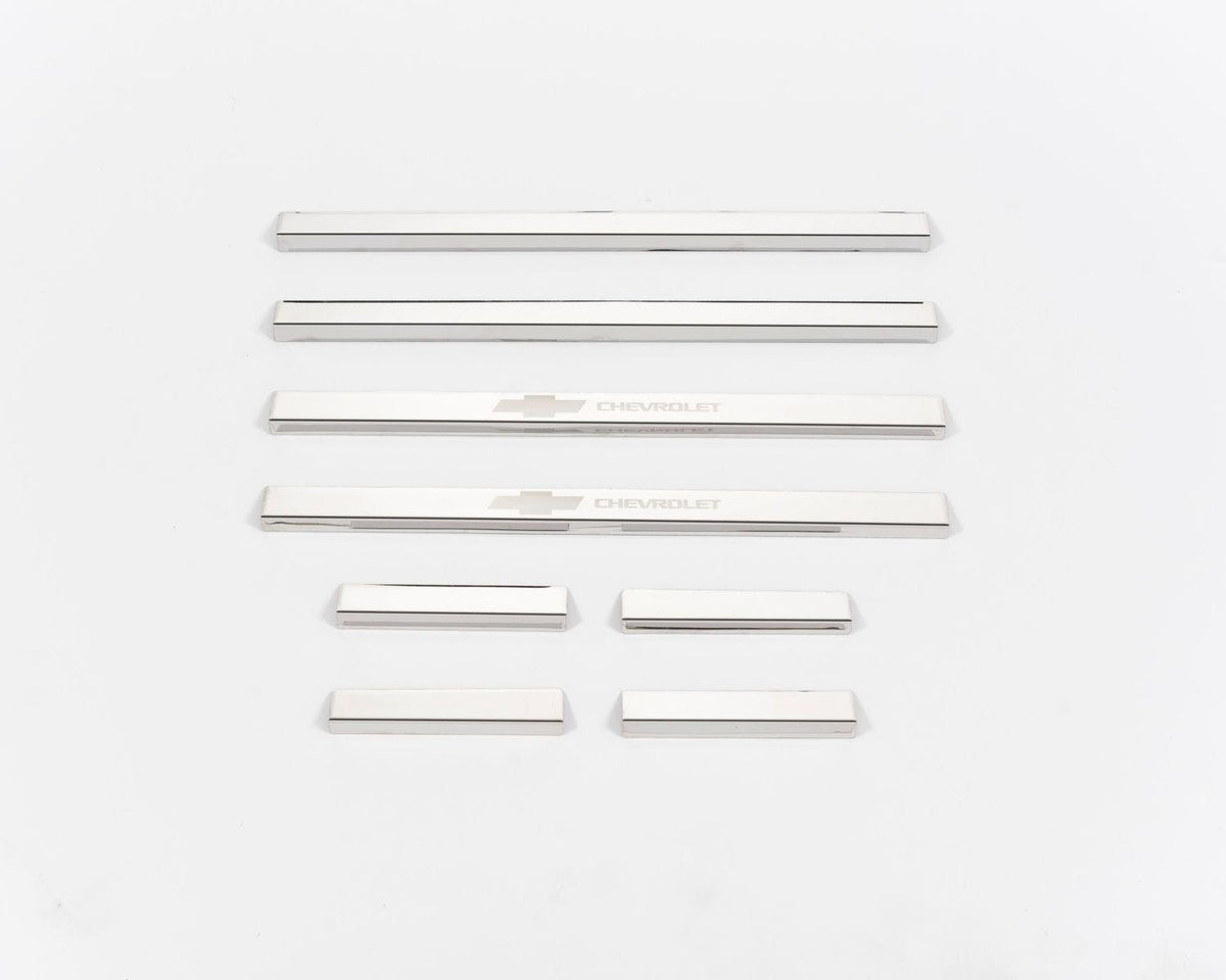 Putco 95172GM-1 GM Stainless Steel Door Sill with Chevrolet Etching