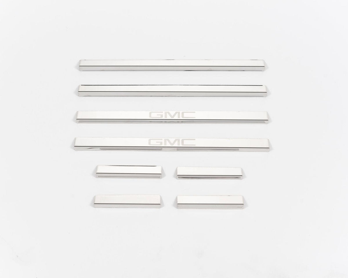 Putco 95172GM-2 GM Stainless Steel Door Sill with GMC Etching