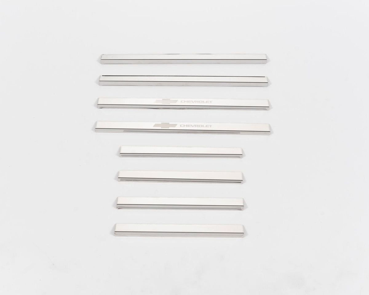 Putco 95173GM-1 GM Stainless Steel Door Sill with Chevrolet Etching