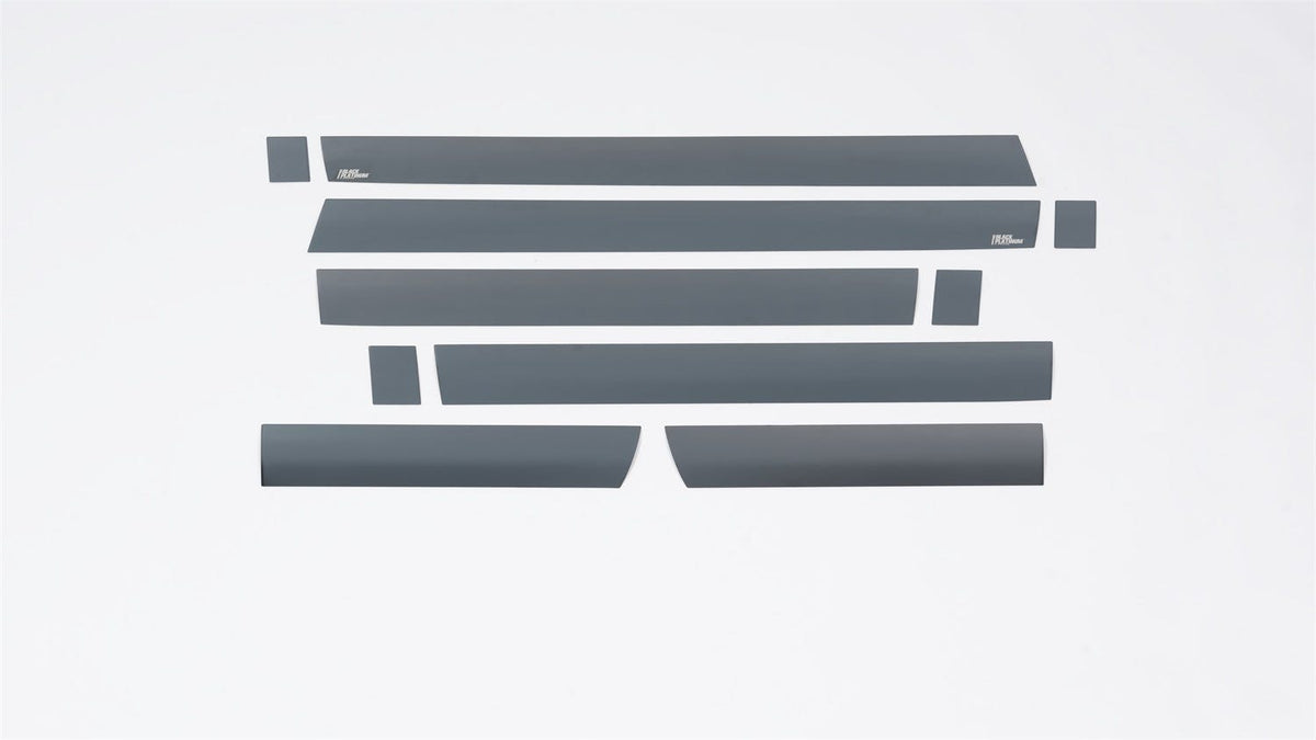 Putco 9751233BP Black Platinum Rocker Panels