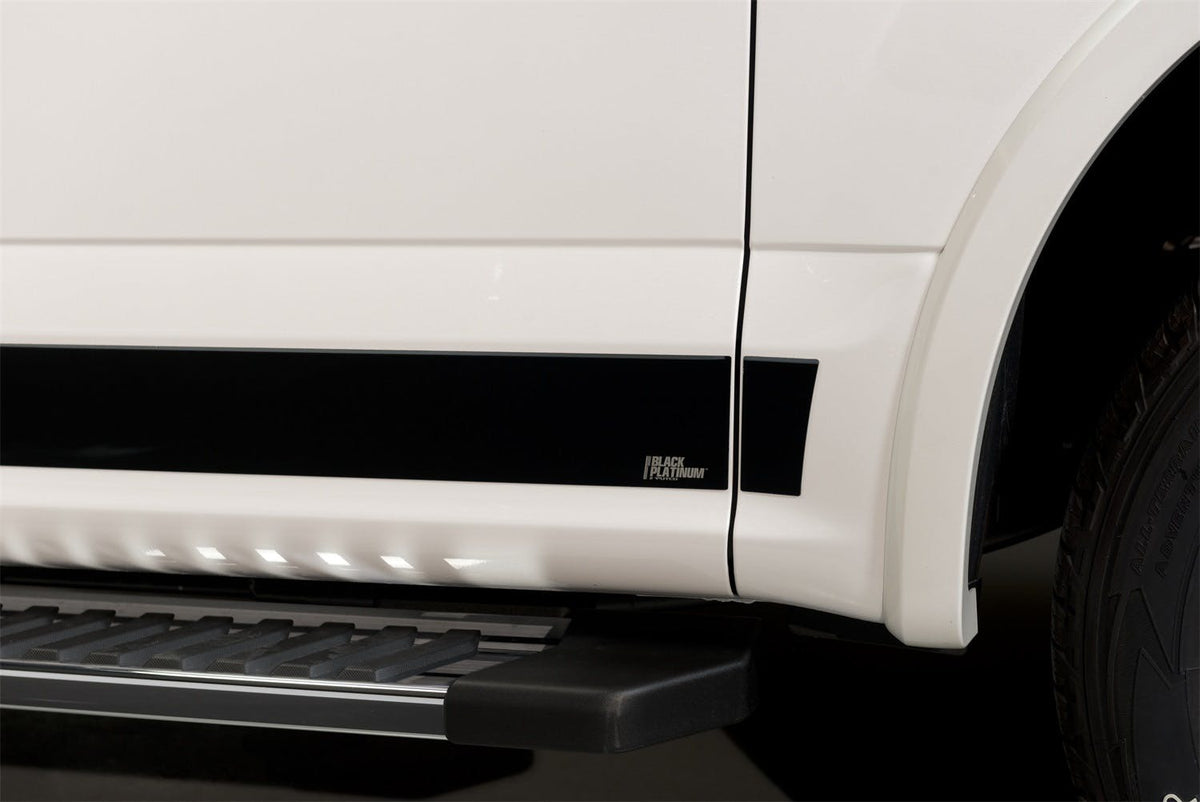 Putco 9751444BP Black Platinum Rocker Panels