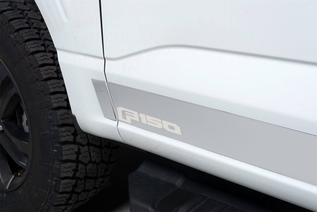 Putco 9751470FD Ford Licensed Stainless Steel Rocker Panels