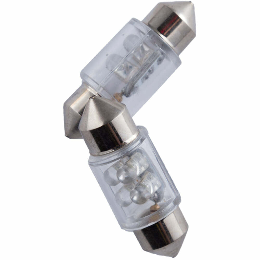 PROWORX Festoon 31MM  4LED  AMBER Pair PW31MMA
