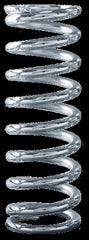 QA1 10CS140 Spring Chrome Silicon 2-1/2 Id 10-140 Lbs Chrome Plated