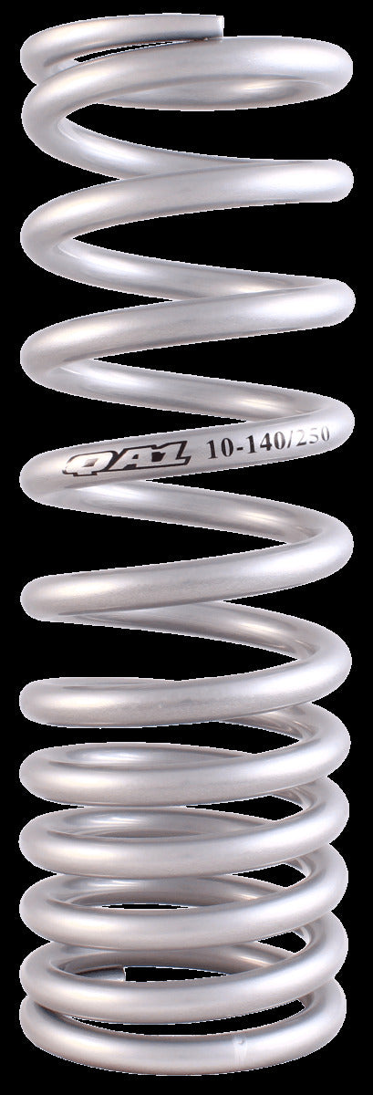 QA1 10HT140/250 Spring, Cr-Si High Travel 2-1/2 inch ID 10-140/250 Lbs Vari-Rate