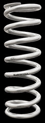 QA1 10HT250 Spring, Cr-Si High Travel 2-1/2 inch Id 10 inch X 250 Lbs/In. Silver Pwdr Coat