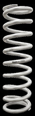 QA1 12HT500 Spring, Cr-Si High Travel 2-1/2 inch Id 12 inch X 500 Lbs/In. Silver Pwdr Coat