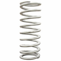 QA1 12HT600 Spring, Cr-Si High Travel 2-1/2 inch ID 12 inch X 600 Lbs/In. Silver Pwdr Coat
