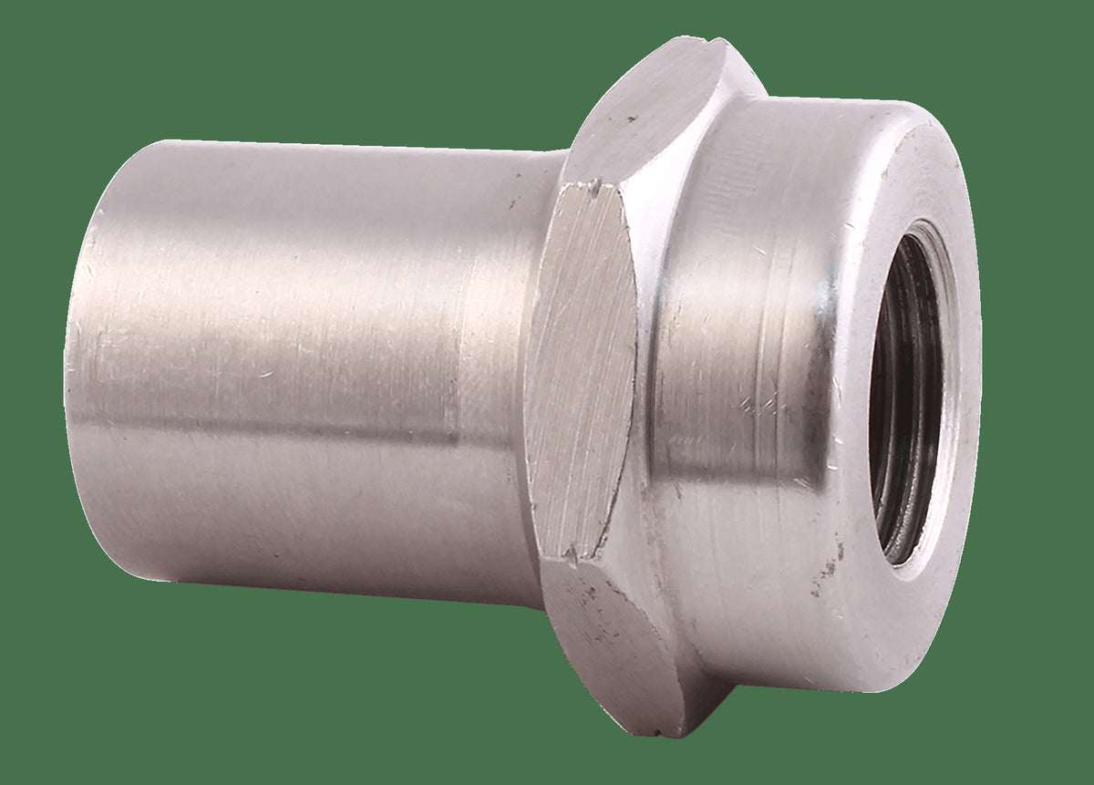 QA1 1845-103 Tube Adapter Alloy 1 inch Od F-L 1/2-20 .058 Wall W/ Hex