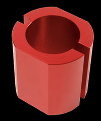 QA1 7791-143 Tool, Monotube Body Clamp, Anodized 46 mm, Red Anodized