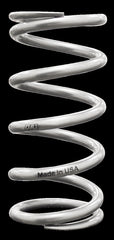 QA1 7HT300 Spring, Cr-Si High Travel 2-1/2 inch Id 7 inch X 300 Lbs/In. Silver Pwdr Coat