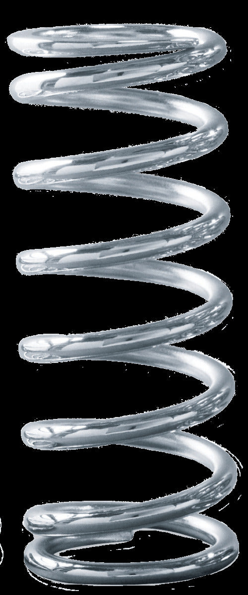 QA1 8CS350 Spring Chrome Silicon 2-1/2 Id 8-350 Lbs Chrome Plated
