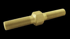 QA1 ASM12-65 Linkage Adjuster, Male-Male 3/4-16 6.50 inch Oal, Steel, Yellow zinc