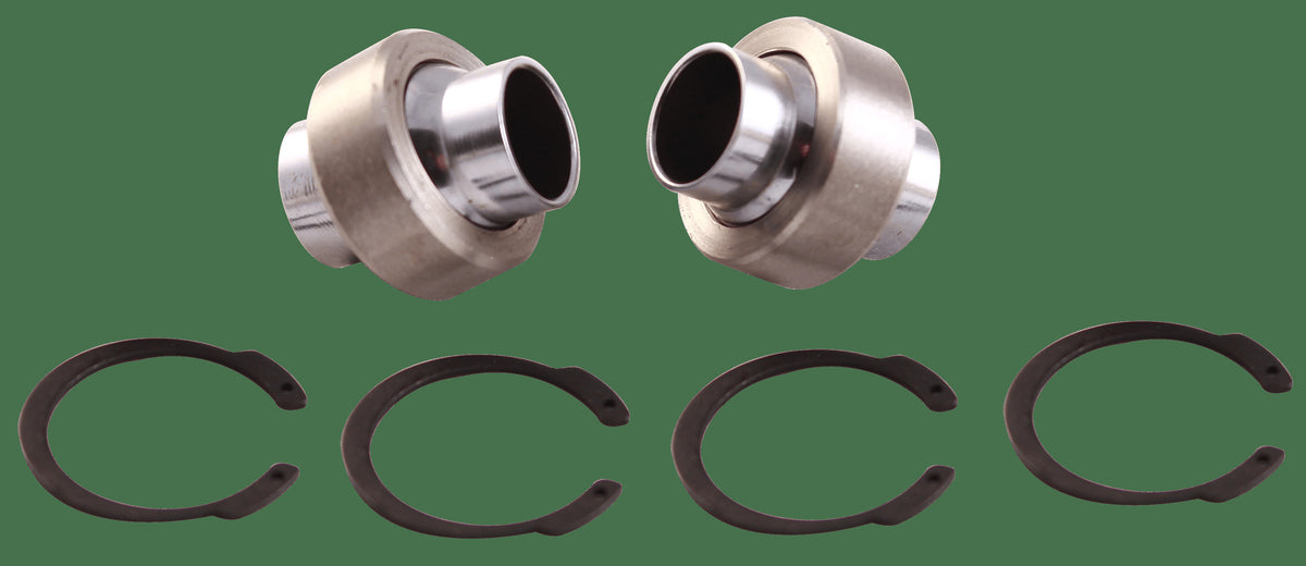 QA1 COM8T-102PK Kit Bearing (Com) .500 inch X 1.0 inch Wide PTFE. W/ Snap Rings