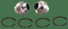 QA1 COM8T-102PK Kit Bearing (Com) .500 inch X 1.0 inch Wide PTFE. W/ Snap Rings