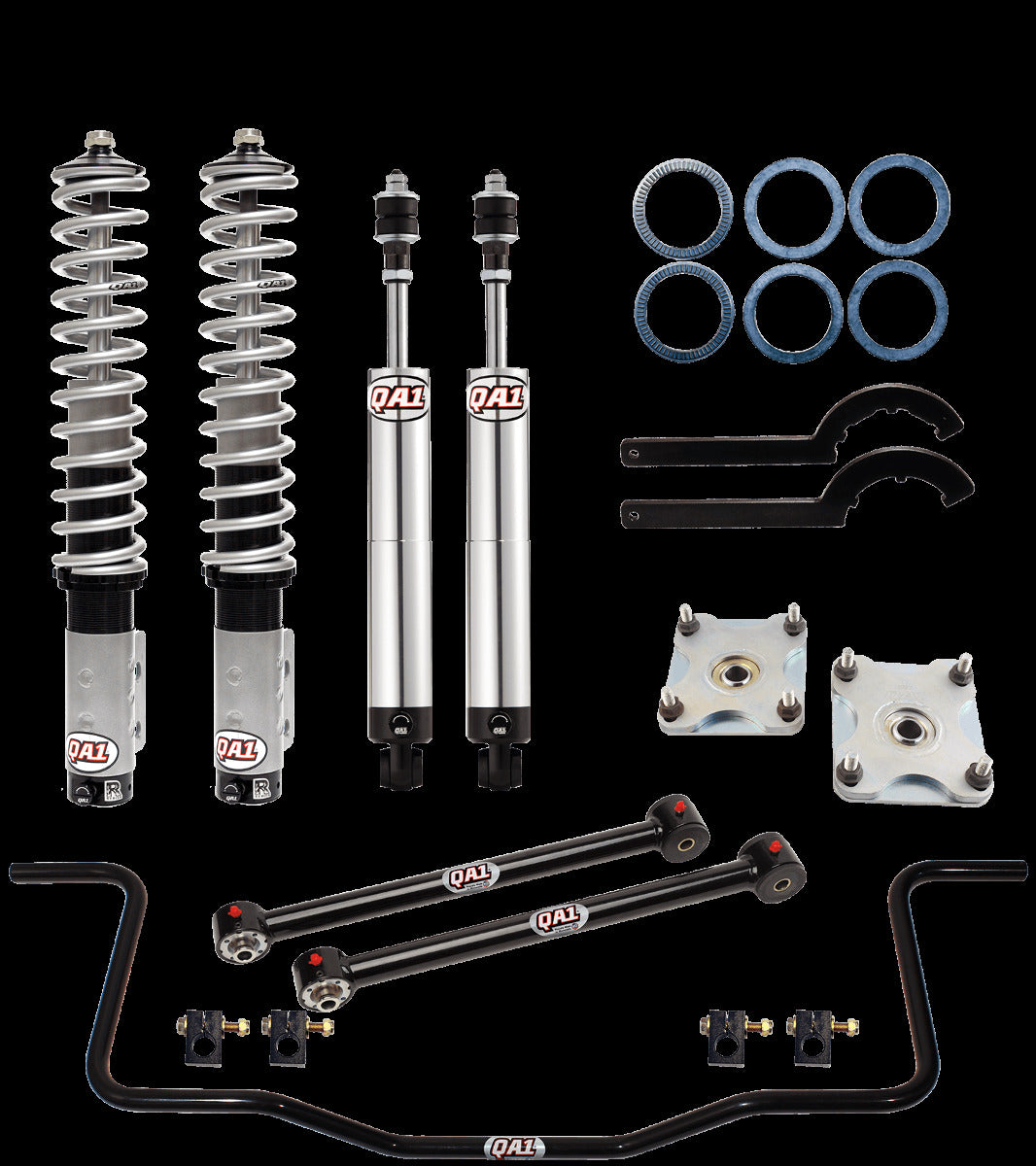QA1 DK01-FMM6 Drag Kit, Level 1, Mustang 11-14 Mustang, W/Shocks