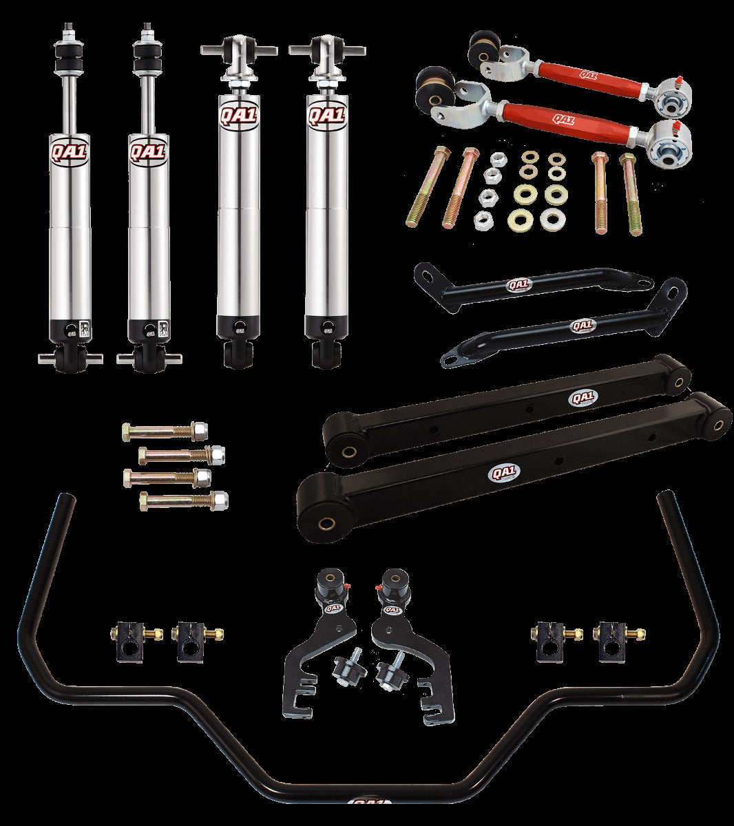 QA1 DK01-GMA2 Drag Kit, Level 1, A-Body 68-72 Gm A-Body, W/ Shocks