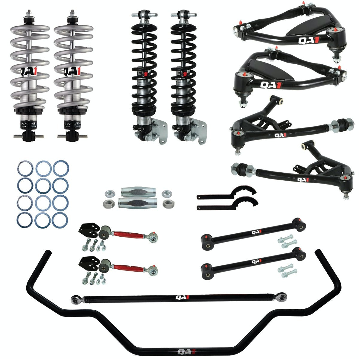 QA1 DK02-GMB2 Drag Kit 2.0, Level 2, B-Body, 65-68 Chevy B-Body, W/Shocks