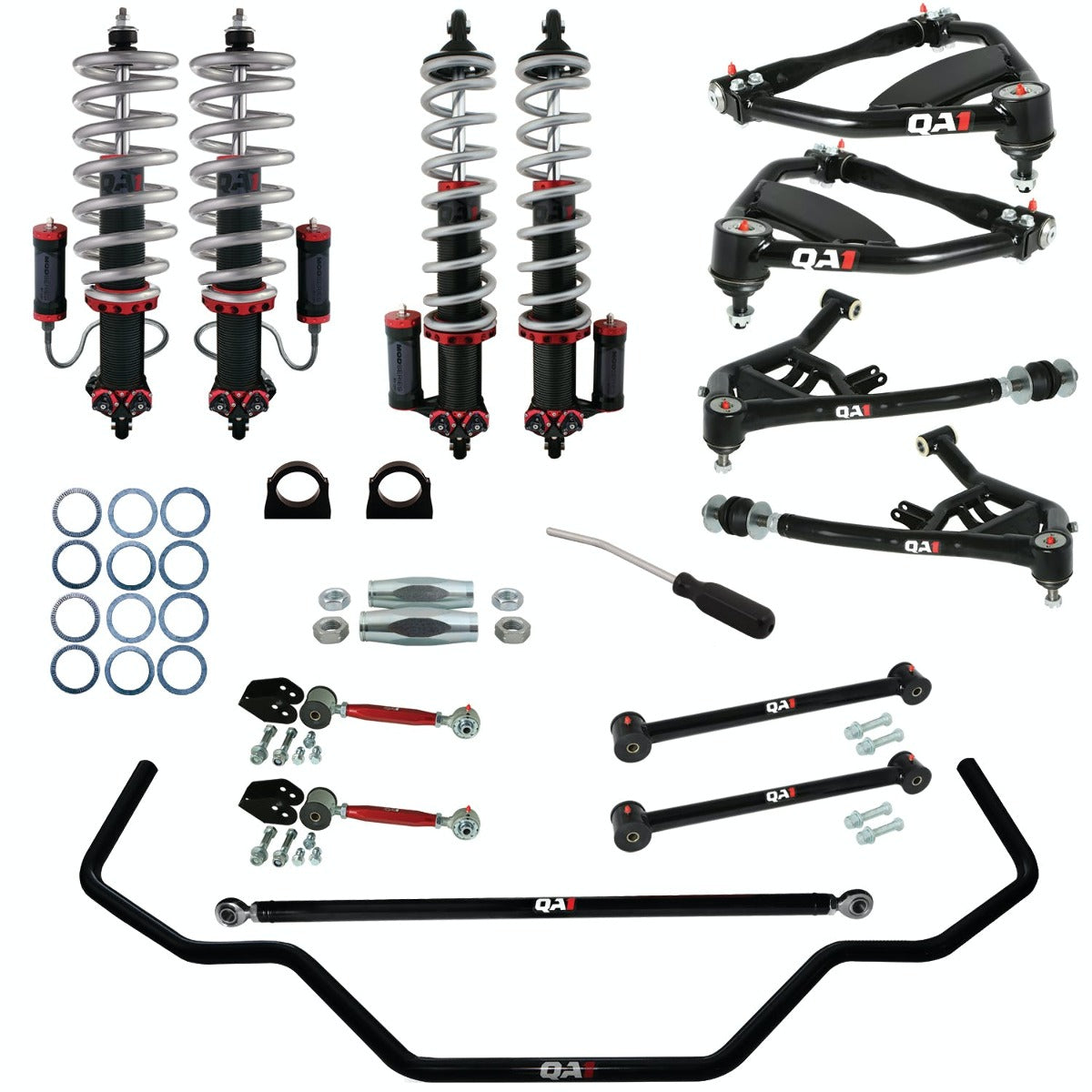 QA1 DK03-GMB3 Drag Kit 2.0, Level 3, B-Body, 69-70 Chevy B-Body, W/Shocks
