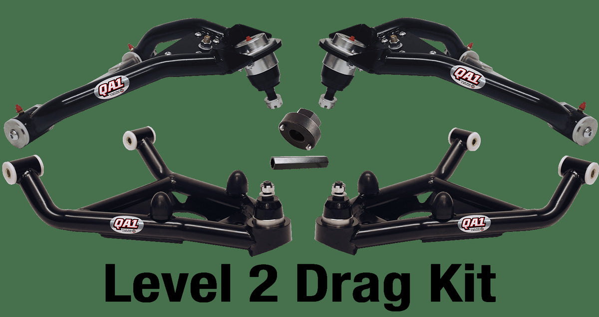 QA1 DK12-GMX2 Drag Kit, Level 2, X-Body 68-74 GM X-Body, W/0  Shocks