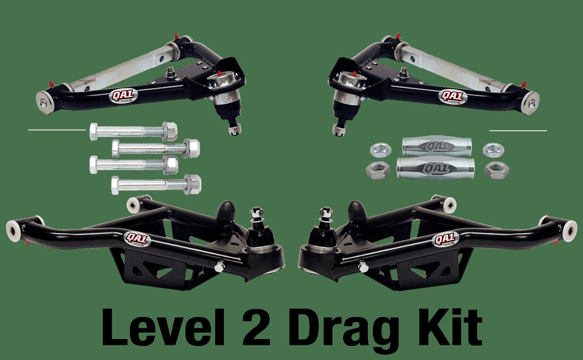 QA1 DK12-GMX3 Drag Kit, Level 2, X-Body 75-79 Gm X-Body, W/O  Shocks