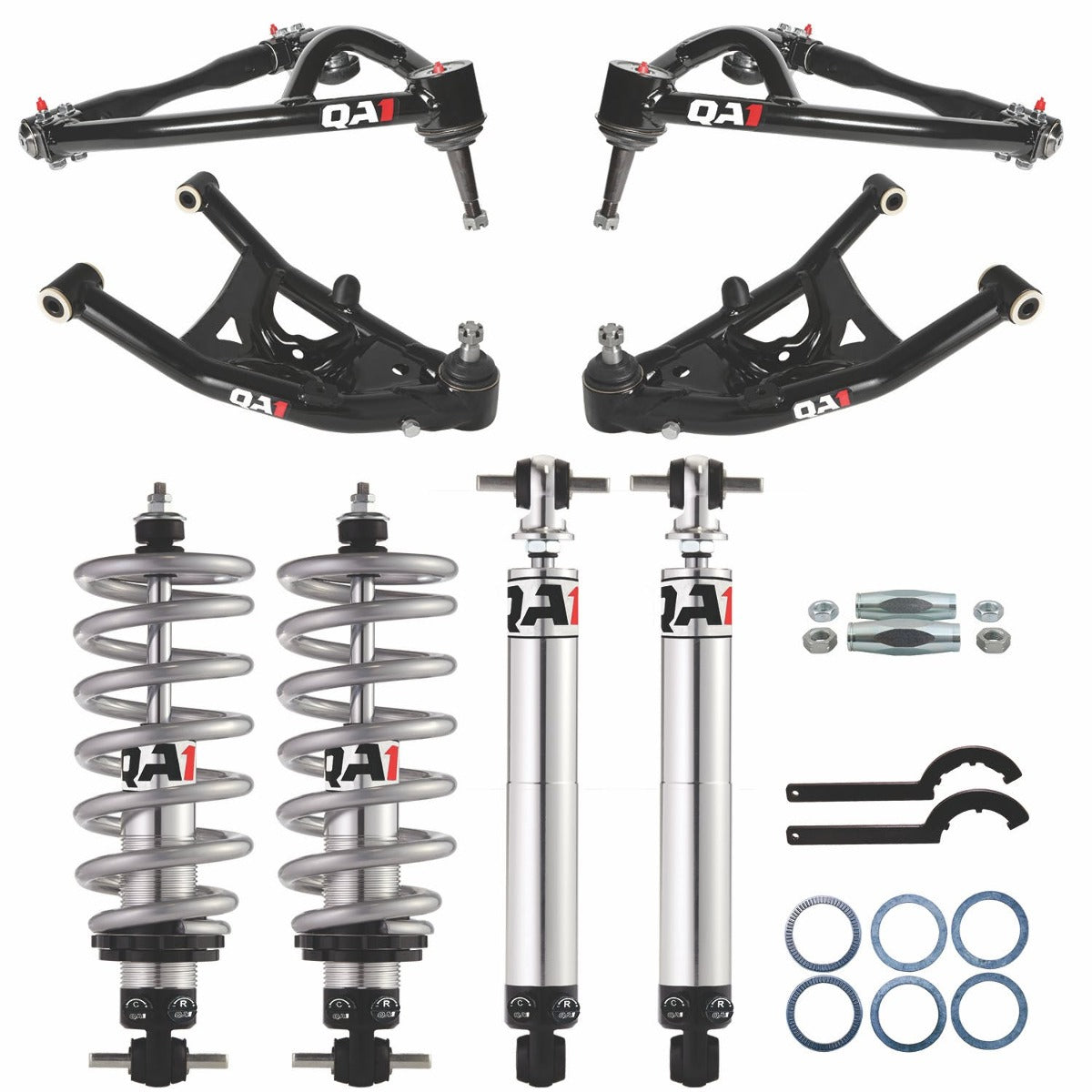 QA1 DK22-GMX2 Drag Kit 2.0, Level 2, X-Body 68-74 GM X-Body, W/ Shocks