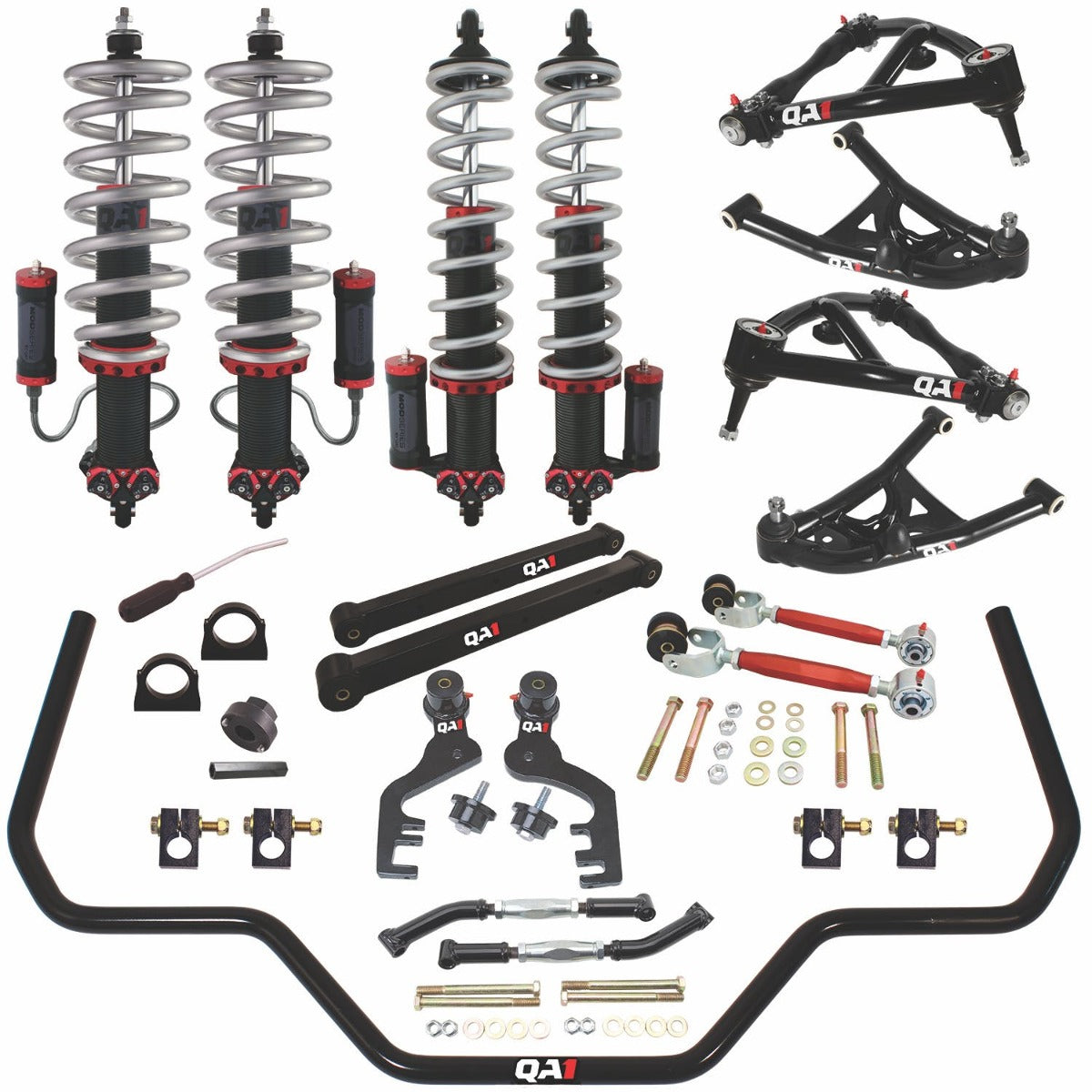 QA1 DK23-GMA2 Drag Kit 2.0, Level 3, A-Body, 68-72 GM A-Body, W/Shocks