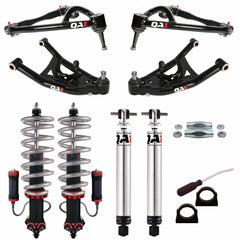 QA1 DK23-GMX2 Drag Kit 2.0, Level 3, X-Body, 68-74 GM X-Body, W/Shocks