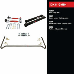 QA1 DK31-GMB4 Drag Kit 2.0, Level 1, 1978-1993 GM B-Body, W/O Shocks