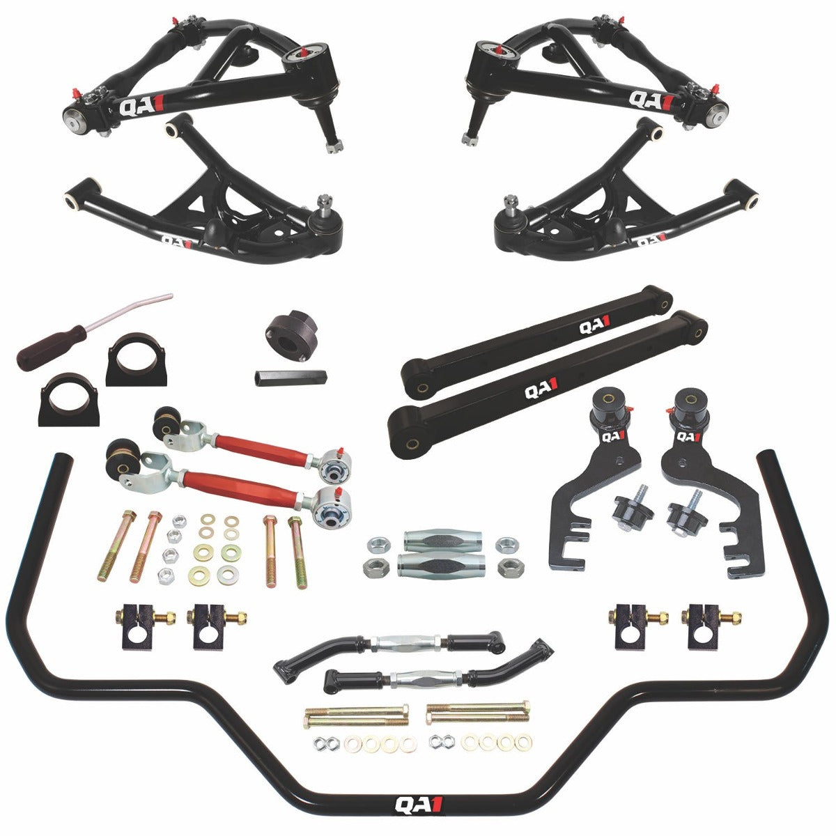 QA1 DK33-GMA1 Drag Kit 2.0, Level 3, A-Body, 64-67 GM A-Body, W/O Shocks
