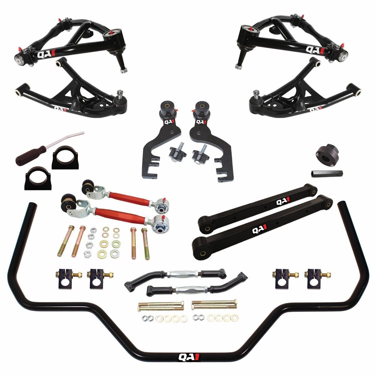 QA1 DK33-GMA2 Drag Kit 2.0, Level 3, A-Body, 68-72 GM A-Body, W/O Shocks