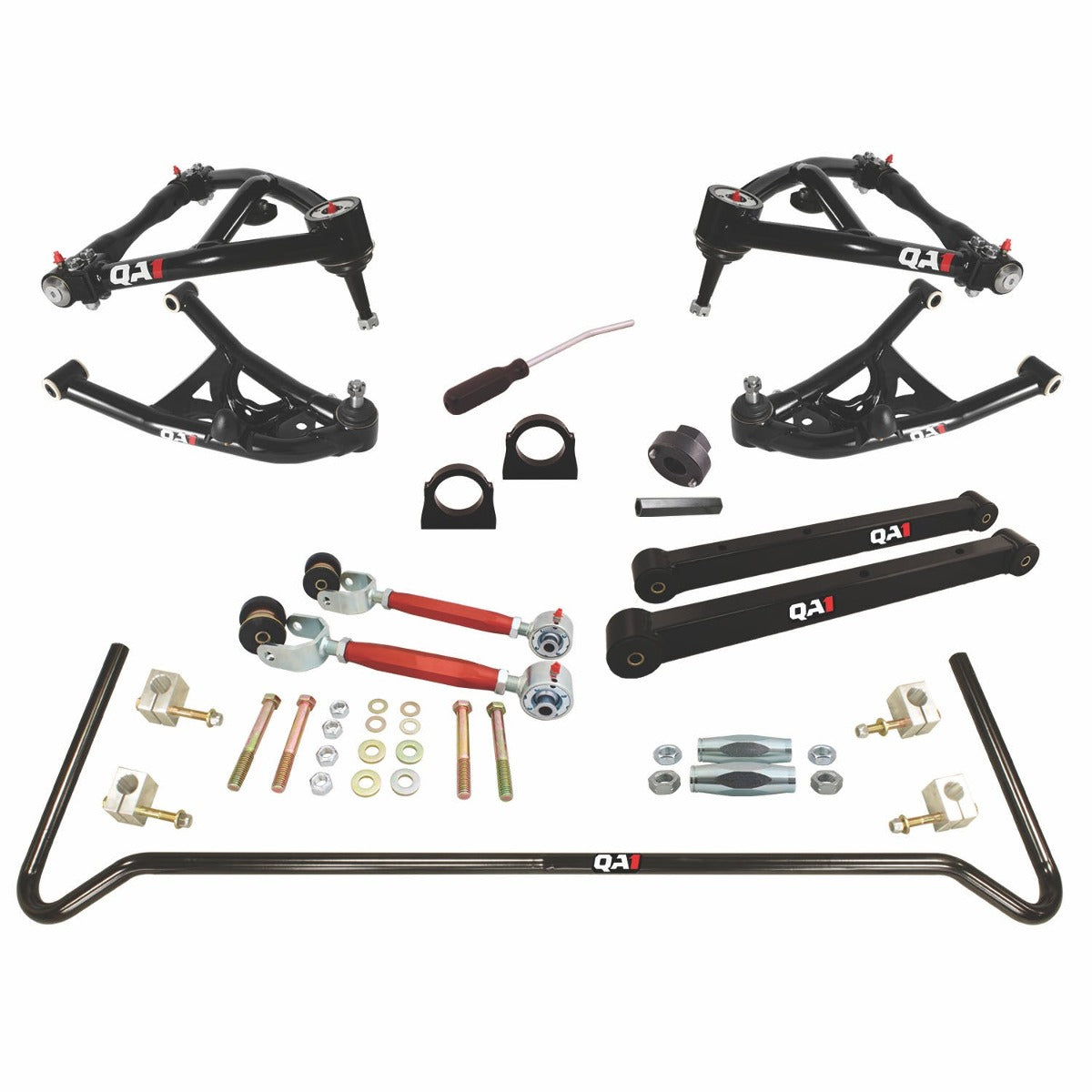 QA1 DK33-GMA3 Drag Kit 2.0, Level 3, A-Body, 73-77 GM A-Body, W/O Shocks