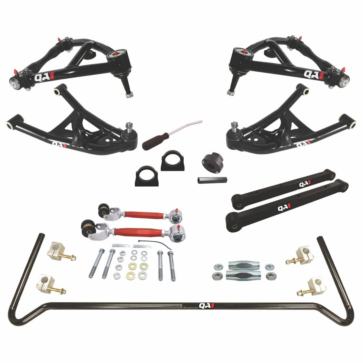 QA1 DK33-GMB5 Drag Kit 2.0, Level 3, B-Body, 94-96 GM B-Body, W/O Shocks