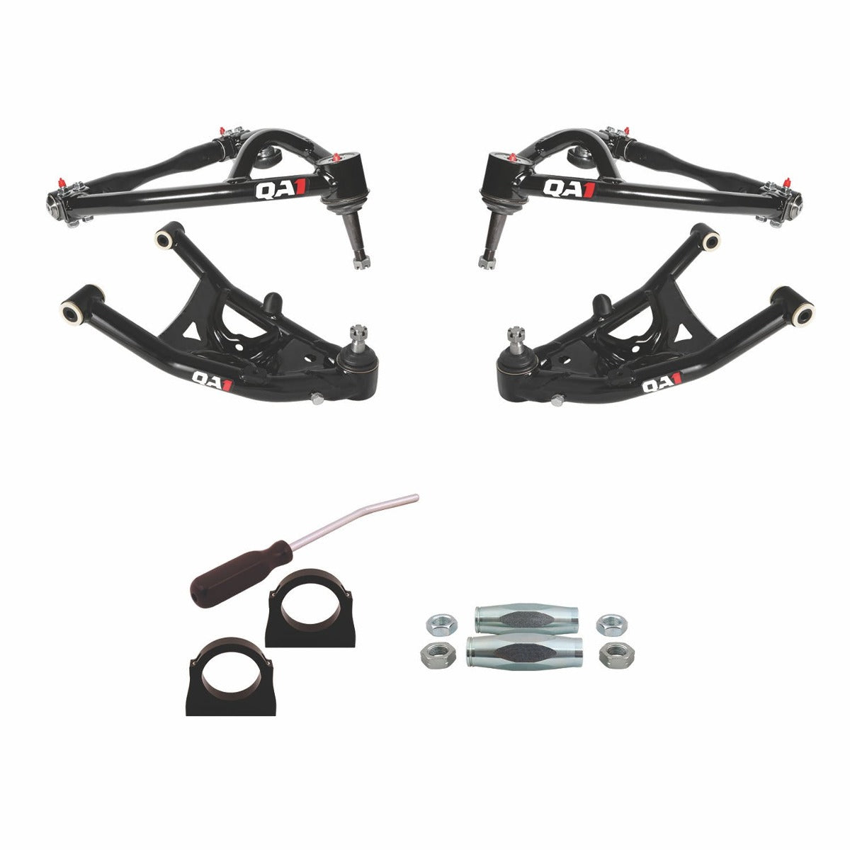 QA1 DK33-GMX2 Drag Kit 2.0, Level 3, X-Body, 68-74 GM X-Body, W/O Shocks