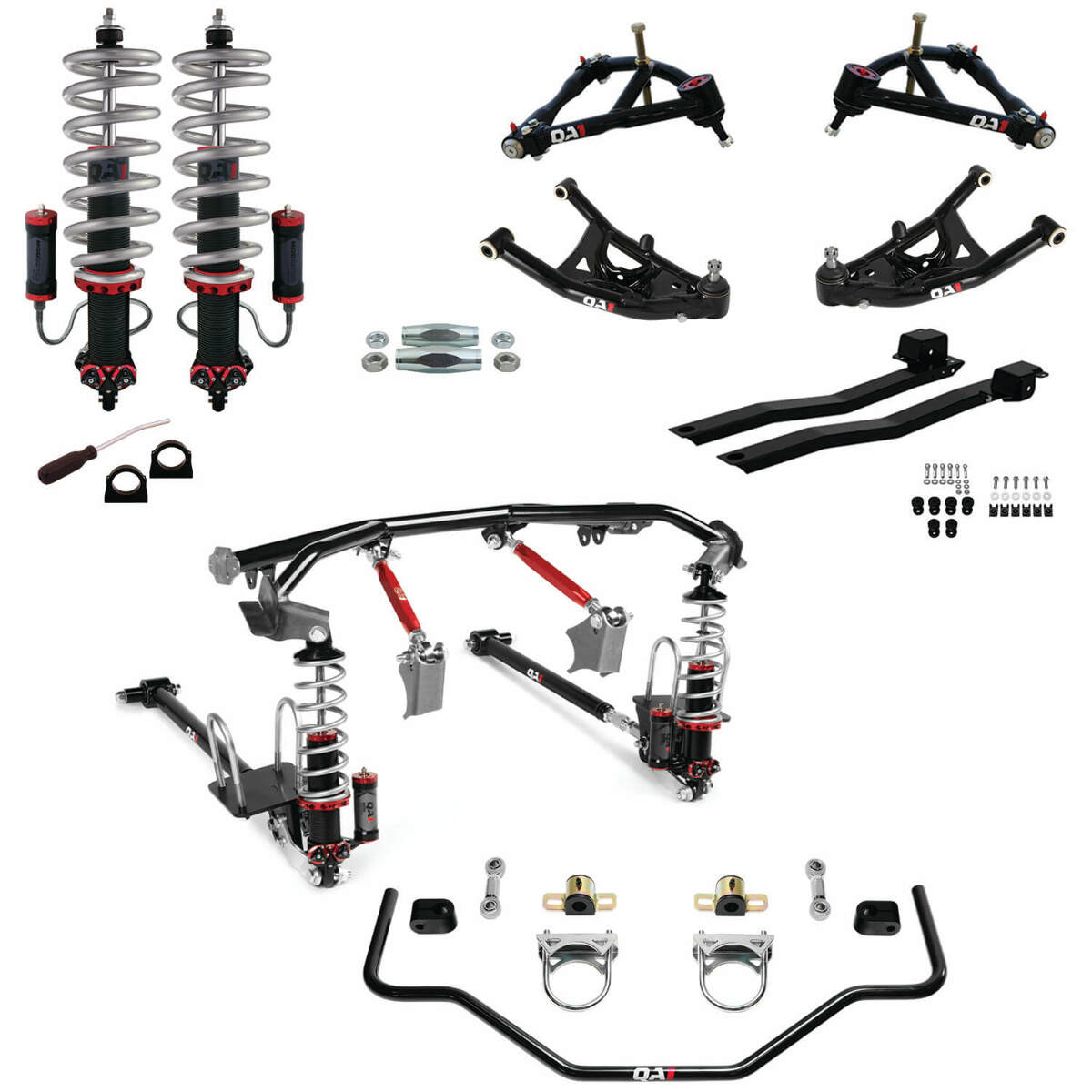 QA1 DK43-GMX2 QA1 DK43-GMX2 Level 3 Drag Kit 68-72 GM X Body